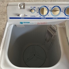 日立　二層式洗濯機　の画像