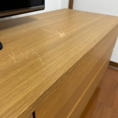 無印良品　テレビボード　横150×奥行40×高さ49の画像