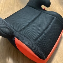 美品　リーマン　ジュニアシート　カバークリーニング済みの画像