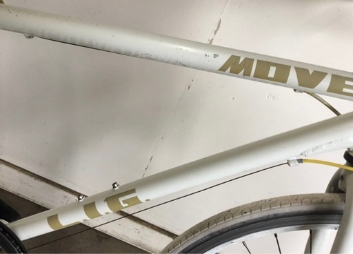 A-52 △ v 岐阜発/ L.I.G/ MOVE/ クロスバイク/ 7段変速/ 自転車/ 700×28c/ サドル破れあり/ 走行確認/ 現状品/ R7.6/2 △