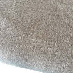 【美品】三人掛けL字ソファ クッション付き　の画像