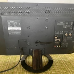 SHARP シャープ AQUOS LC-22K45-B 22型 画面傷ありの画像