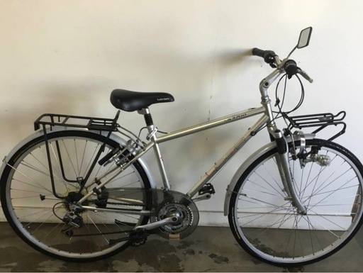 h-94△ q 岐阜発/ LAND GEAR/ LG3700/ マウンテンバイク/ 自転車/ 28インチ/ 3×7段変速/ 7速入りません/ 走行確認/ 現状品/ 管05b/ R7.3/30 △