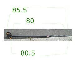 パークゴルフ 85.5㎝ B.B.B. classic M-505 ブラック 黒　右用　IPGA認定品 ウッドペッカー 北海道 幕別町　☆ PayPay(ペイペイ)決済可能 ☆ 札幌市 豊平区 平岸 平岸店の画像