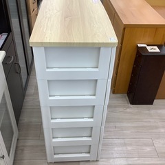 ウッドトッププラチェスト(5段) のご紹介！（トレファク寝屋川）の画像