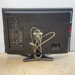 SHARP AQUOS LC-20E7（2010年製）20V型相当／本体・電源コード・B-CAS・リモコン付／通電OK・メニュー表示可／テレビ受信未確認・現状渡しの画像