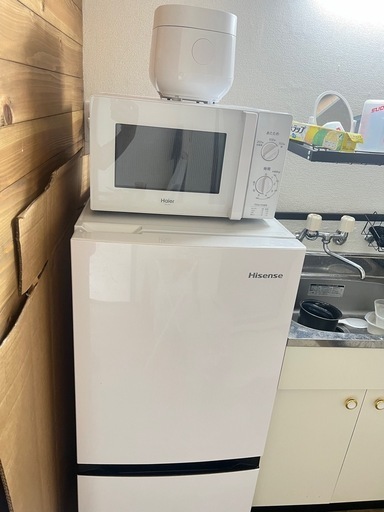 冷蔵庫 洗濯機 電子レンジ 炊飯器一人暮らしセット