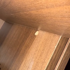 棚　ウォールナット　２つセットの画像