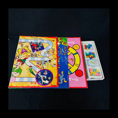 【レガストック川崎本店】【希少品】ディズニーキャラクター 家庭盤ジュニア ファミリーゲーム ボードゲーム Disneyの画像