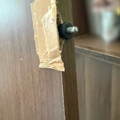 棚　ウォールナット　２つセットの画像