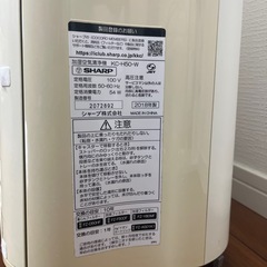 SHARP  シャープ加湿空気清浄機の画像