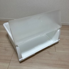 壊れてます 衣装ケース　ニトリの画像