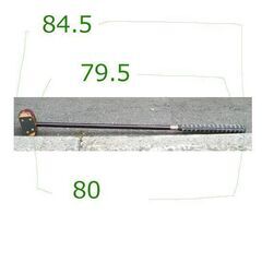 パークゴルフ 84.5㎝ B.B.B. classic M-505 ブラウン 茶　右用　IPGA認定品 ウッドペッカー 北海道 幕別町　☆ PayPay(ペイペイ)決済可能 ☆ 札幌市 豊平区 平岸 平岸店の画像