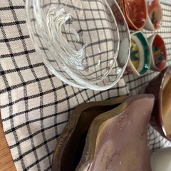 食器類おまとめ　備前焼　九谷焼　ガラス作家の画像