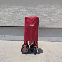 【Coleman】 コールマン ワゴン キャンプ アウトドアに 使用少な目の画像