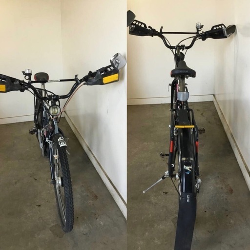 h-96△ q 岐阜発/ パナソニック/ MOUNTAIN CAT/ マウンテンバイク/ 26インチ/ 3×7段変速/ 走行確認/ 現状品/ 管15u/ R7.7/24 △