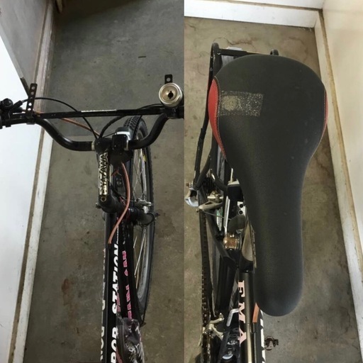 h-96△ q 岐阜発/ パナソニック/ MOUNTAIN CAT/ マウンテンバイク/ 26インチ/ 3×7段変速/ 走行確認/ 現状品/ 管15u/ R7.7/24 △