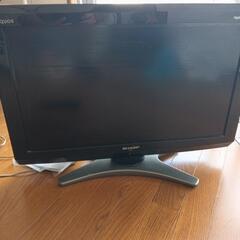 ポンコツ冷蔵庫と画面焼けしたテレビの画像