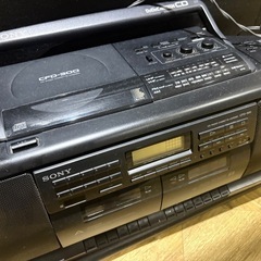 SONY ソニー CDラジカセ CFD-300 カセット・CD再生・録音対応の画像