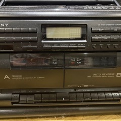 SONY ソニー CDラジカセ CFD-300 カセット・CD再生・録音対応の画像