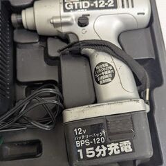 【k1316】GREATOOL GTID-12-2 電動インパクトドライバー グレートツール 電動工具 DIY 作業用の画像