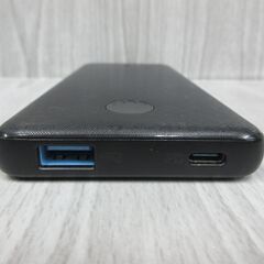 ( M-769 )モバイルバッテリー Anker PowerCore Slim 10000 PD A1244 10000mAh PD USB Type-C ブラック 黒 PSEマーク認証 中古 動作確認済みの画像