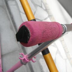 【中古】子供用 ジュニア キックボード キックスクーター Radical ピンクの画像