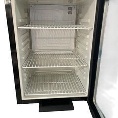 ☆SIS ディスプレイクーラー ショーケース冷蔵庫 容量40L  SC40B ブラック 右開き  の画像