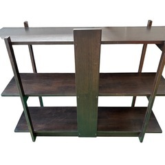 【美品】木製  三段棚　の画像