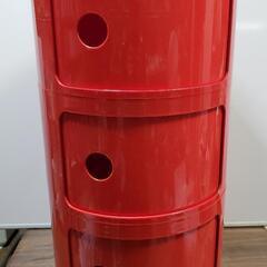 Kartell コンポニビリ 3段 レッドの画像