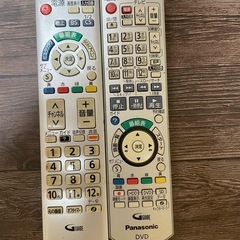 あげます。古い物です。写真追加します。応募者多数につき お返事遅くなります。パナソニックテレビとDVDレコーダーの画像