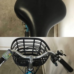 h-97△ q 岐阜発/ヤマハPAS Sion/電動アシスト自転車/20インチ/3段変速/バッテリー8.7Ah/充電器なし/走行確認/現状品/管18s/ R7.7/1 △の画像