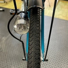 リユース品　軽快車　26インチ　オートライト　6段変速　ブルーの画像