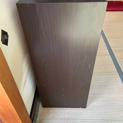 単身者用食器棚の画像