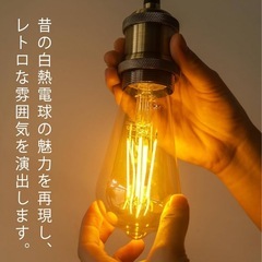 E26 LED エジソン電球 の画像