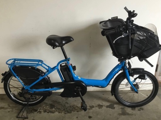 h-98△ q 岐阜発/ヤマハPAS Kiss/電動アシスト自転車/子供乗せ/20インチ/3段変速/バッテリー12.3Ah/充電器なし/走行確認/現状品/管18s/R7.7/1△