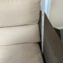 ソファ、オットマン付きの画像