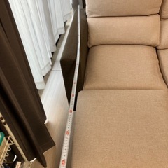 ソファ、オットマン付きの画像