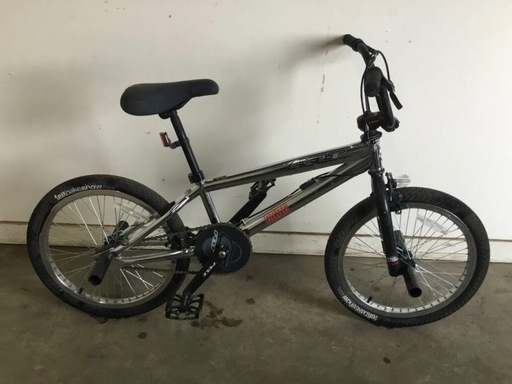 h-99△ q 岐阜発/ FELT ETHIC/ BMX/ 自転車/ 20インチ/ ジャイロ/ ペグ付き/ 走行確認/ Rリム割れあり/ 現状品/ 管08j/ R7.7/1 △