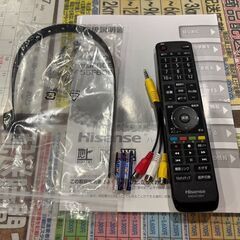 【愛品館 市原店】Hisense　2020年製　43インチ液晶テレビ　43F60E　【愛市IT009023-104】の画像