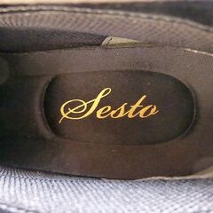 sesto セスト ショートブーツ ブーティ 黒 Sの画像