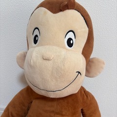 おさるのジョージ　大きめぬいぐるみ　の画像