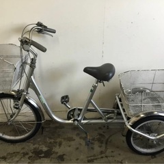 A-57 △ v 岐阜発/ M.CLUB/ 大人用三輪自転車/ 変速なし/ スイング.固定切り替え付き/ 走行確認/ 現状品/ 管05s/ R7.4/14 △の画像