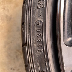 19インチ　アルミホイールとタイヤセット　4本の画像