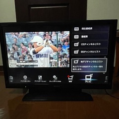 f●■SONYソニー・32V型 液晶カラーテレビ 【ブラビア KDL-32EX550】ハイビジョン ・リモコン無しの画像