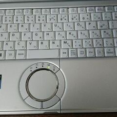 起動だけ確認　パナソニックノートパソコンの画像