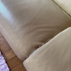 引き取り料1,000円お支払いします。ソファ3人掛けの画像