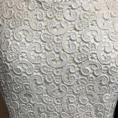 レース　タンクトップ　白の画像