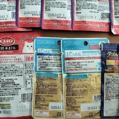 キャットフードパウチ12袋の画像
