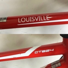 h-101△ q 岐阜発/ LOUISVILLE/ CTB24/ 子供用自転車/ 24インチ/ 6段変速/ 走行確認/ 現状品/ R7.7/1 △の画像